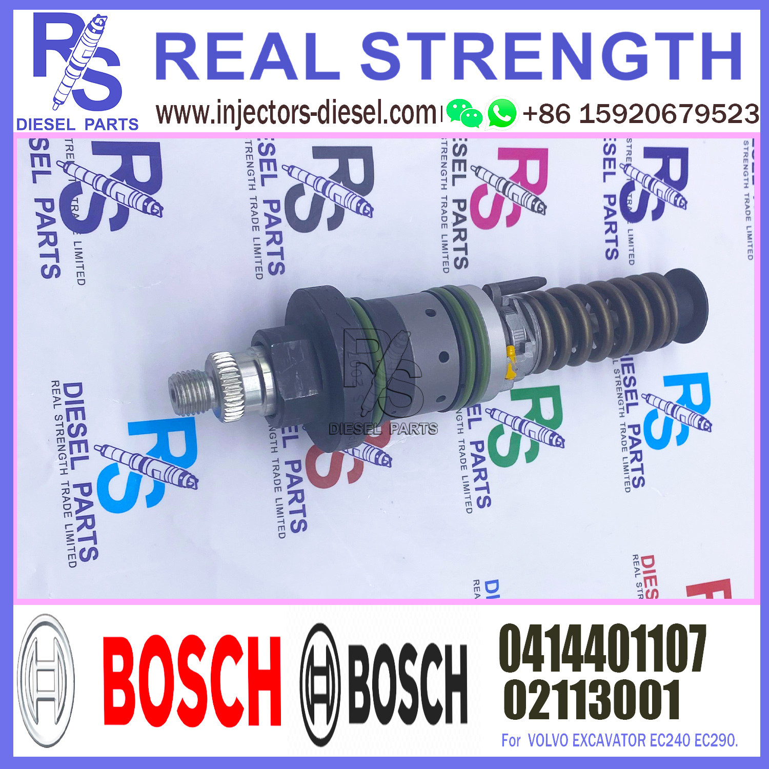 High Pressure Diesel Fuel Injection Unit Pump 0 414 401 107 0414401107 02113001 For Deutz BFM1013