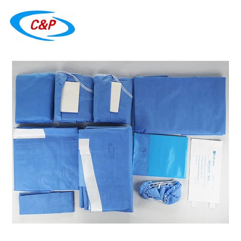 Sterile Bypass Universal Cardiovascular Pack Kit Drape For Heart Health
