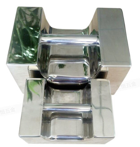 Stainless Steel Rectangular Bar Test Weight Block Mass with Mirror Polishing Weighing Scales