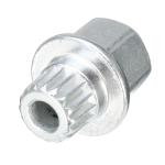 Security Car Locking Wheel Bolts Carbon Steel Apply To For BMW E32 / E34 / 328i