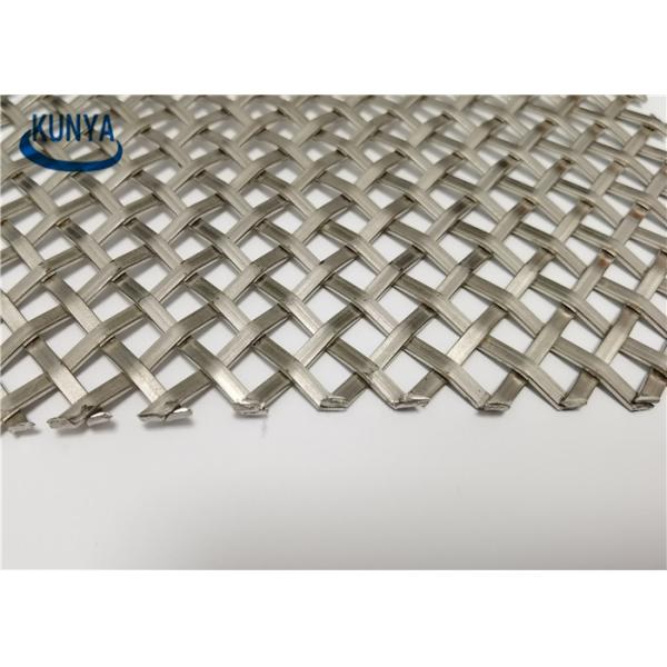 1.0mm Sheets 6m Decorative Wire Mesh Screen Steel Plain Weave