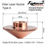 Laser Cutting Nozzle Cutting Machine Accessories Outer Diameter 28mm Height 15mm