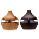 ABS 300ML 35ml/h 2W Wood Grain Aromatherapy Diffuser