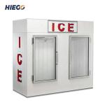 Solid Commercial Ice Cream Freezer Merchandiser Full Automatic Dipping Cabinet