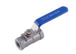 1 / 2 Inch 2 PCs Stainless Steel Ball Valve API 6D BS1873 ASME B16.34