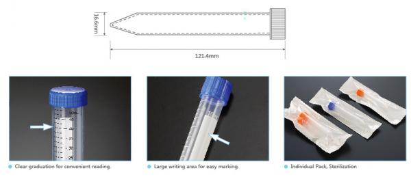 medical test tube Centrifuge tube 10ml/15ml/50ml