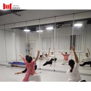 Wholesale Tempered Mirror Glass Movable Wall Glazed Office Interior Glass Partitioning from china suppliers