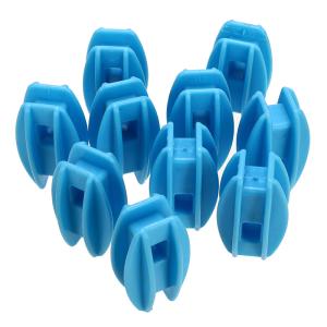 Wholesale High Strain Post Electric Fence Wire Insulators Square Tube Terminal Rod Insulators from china suppliers