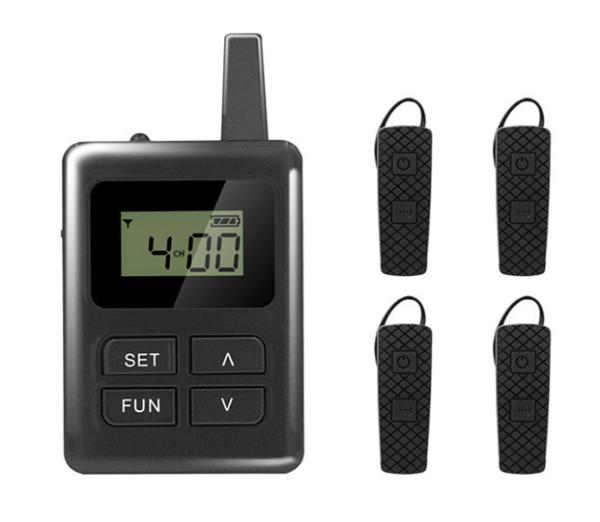 Lithium Battery Powered Tour Guide Audio Systems Simultaneous Environmental