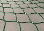 SS304 Safety Protection Flexibility Stainless Steel Rope Mesh With Ferrule