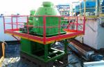 55kw Big Capacity Oilfield Vertical Cutting Dryer For Drilling Waste Management