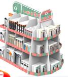 CMYK Printing Cardboard Pallet Display