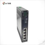 Industrial 4-Port 10/100/1000T 802.3at PoE + 1-Port 100/1000BASE-X Ethernet
