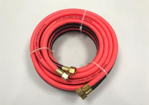 Wholesale Red PVC Air Hose / Oxy Acetylene Double Welding Pipe Tube With Connector from china suppliers