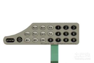 Wholesale 3M Adhesive PET Flexible Tactile Membrane Keyboard from china suppliers