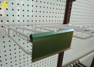 Wholesale Durable Steel Heavy Duty Pegboard Hooks With PVC Price Holder White Color from china suppliers