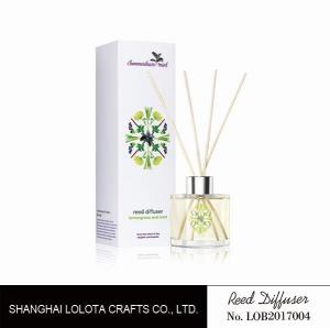 Silver Lid Essential Oil Reed Diffuser , Decorative Reed Diffuser LOB-2017004