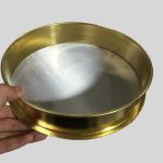 Wire Mesh Lab Test Sieve Stainless Steel Or Brass For Diamond Industry Power