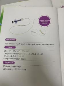 Wholesale Medical Ureteral Balloon Dilatation Catheter F3-F8 from china suppliers