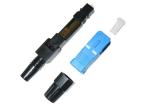Multimode SC fiber optic cable connectors with Polished Fiber Ferrule