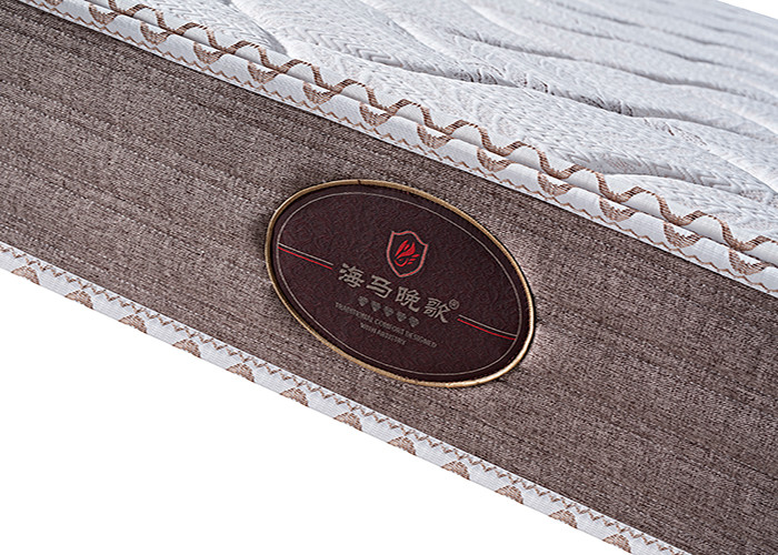 Anti Mite Medium Firm Spring Mattress , Detachable Medium Firm Queen Size Mattress