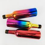 Collar Material Glass Bottle for Champagne 200ml 375ml 500ml 750ml Colorful Free