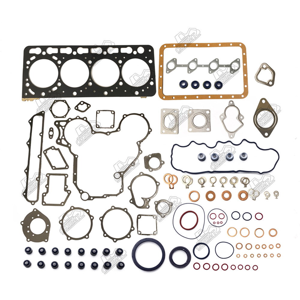1G574-99355 Engine Overhaul Gasket Kit For Kubota V3800 V3800T Engine Bobcat