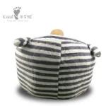 OEM ODM Plush Black White Stripe Gifts Stuffed Toy EN71 Soft Child Friendly Baby