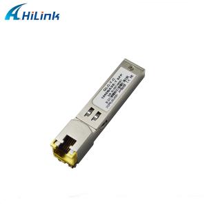 Wholesale HL-GLC-TC 1000BASE-T SFP Transceiver Hot Pluggable 1.25Gb/S 100m RJ45 Copper from china suppliers