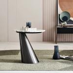 Stainless Steel Marble Top Sofa Side Table Telephone Table