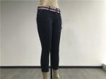 Professional Skinny Denim Jeans DTM Stitching With Stripe Belt TW81562