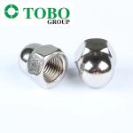 Hexagon Domed Cap Nuts DIN 1587 Stainless Steel 304/316 Plain Finish In Metric