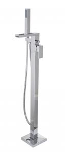China Brass Floor Standing Bath Shower Mixer T8610 Modern Design Luxurious T8610 on sale