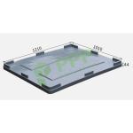 1200x1000x975 HDPE PP Pallet Sleeve Box Custom Logo 1000kgs Dynamic Load