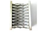 3 Holes 13-3/4" Width Perforated Grip Strut Stair Treads For Walkway Platform
