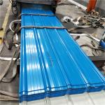 RAL5015 color roofing sheets with 0.476mm thickness for prefabricated building