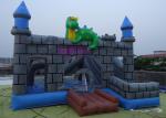 Sewing Full Printing PVC Tarpaulin Inflatable Jumping Castle Jurassic Park
