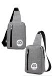 Newest shoulder bag casual joker diagonal canvas bag men's polyester chest