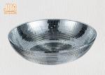 Silver Mirror Mosaic Fiberglass Flower Pots Modern Style Indoor Decoration