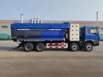 X3000 Heavy Dump Truck 8x4 SHACMAN CNG Blue Dumper Truck Right Driver 430Hp