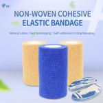 Cow Cohesie Elatic Hoof Bandage Non Woven Fabric Rubber Cow Hoof Pad 12*5.5cm