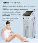 Powerful 808nm Diode Laser Hair Removal Machine With 15.6inch Touch Screen For