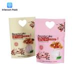 Plastic Stand-Up Pouch Food Packaging Bag For Self-Sealing Biodegradable Paper