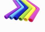 100% Silicone Reusable Drinking Straws / BPA Free Silicone Straws For Drinking