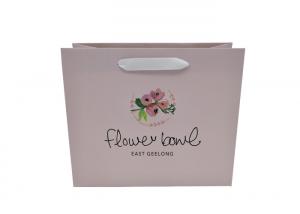 Wholesale Elegant  flower Style Custom Printed Personalised Paper Gift Bags with Handles from china suppliers