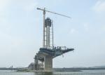 Q235 Steel Formwork Traveller , Concrete Steel Cantilever Form Traveller Easy