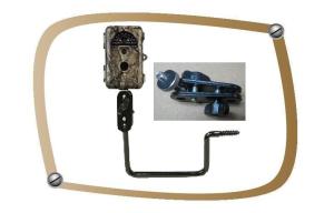 Wholesale Security Case Trail Camera Mounting Brackets for Wildlife Hunting Cam from china suppliers