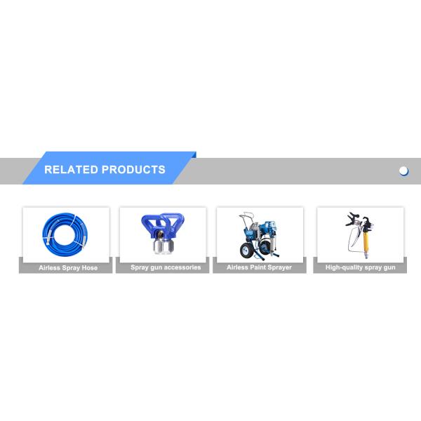 Portable Airless Paint Gun High Pressure Automotive Panting Airless Spray Gun