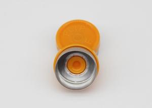 Wholesale Wholesale 13mm Orange Pharmaceutical Aluminum Plastic Combination Cap from china suppliers