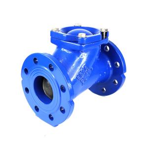 Wholesale Bundor Flanged Swing Check Valve Metal Ball PN10 Float Type Check Valve from china suppliers